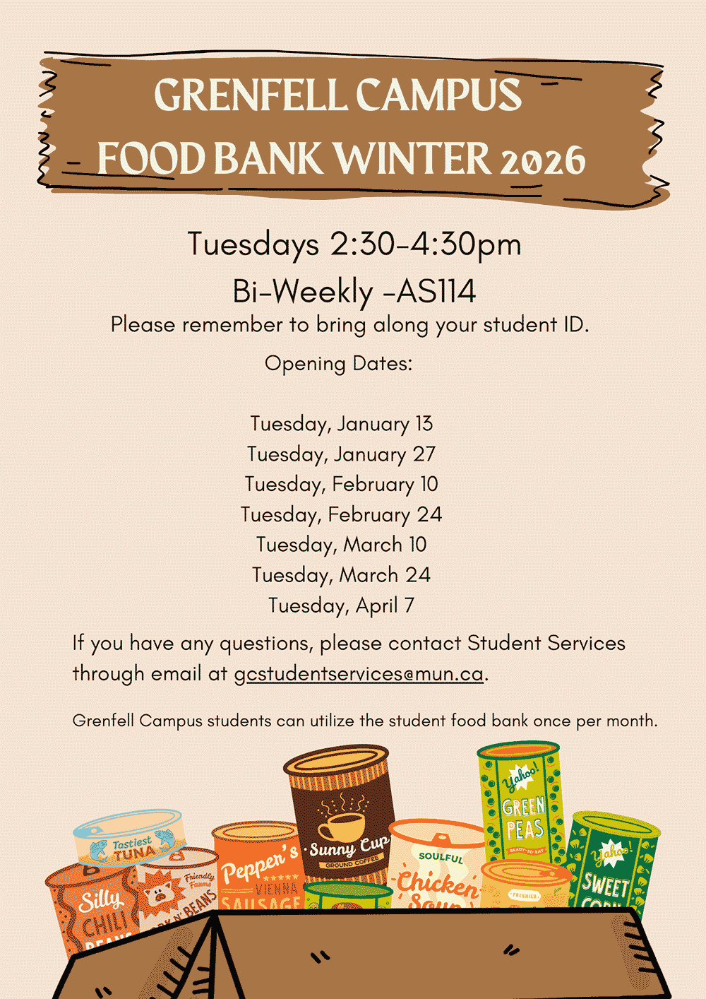 Food Bank - Winter 2026